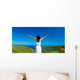 young woman in Greece Wall Mural