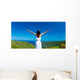 young woman in Greece Wall Mural