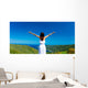 young woman in Greece Wall Mural
