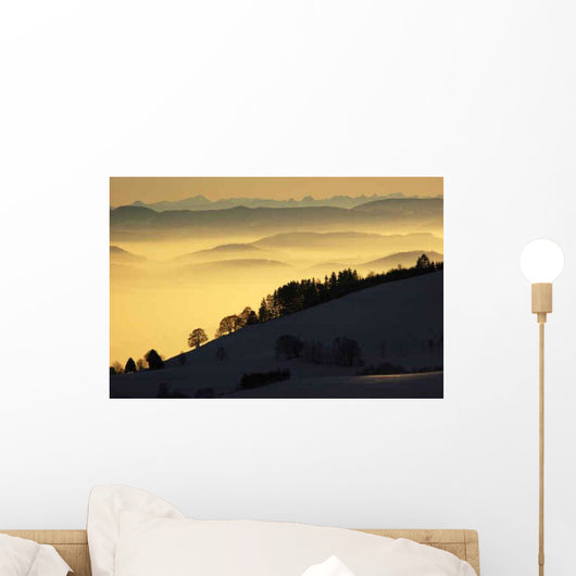 Alpenblick Wall Decal