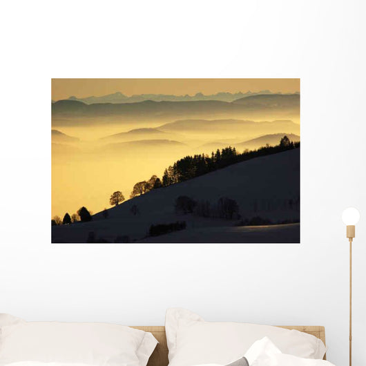 Alpenblick Wall Decal