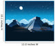 Mayan pyramids at night Wall Mural