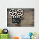 Old Movie Camera Wall Decal