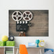 Old Movie Camera Wall Decal