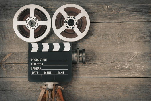 Old Movie Camera Wall Decal