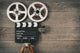 Old Movie Camera Wall Decal