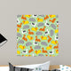 animals Safari seamless Wall Mural