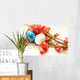 Eggs and Flowers Wall Mural