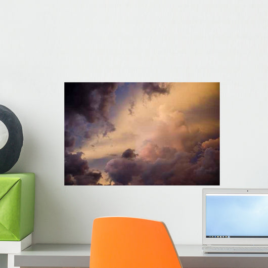 Storm Clouds1 Wall Decal