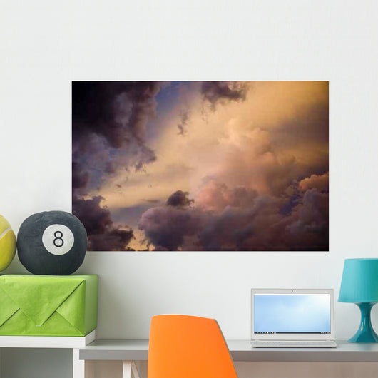 Storm Clouds1 Wall Decal