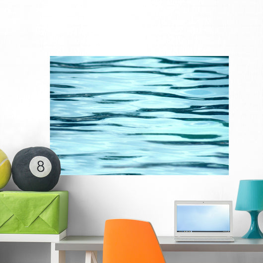 turquoise water Wall Mural