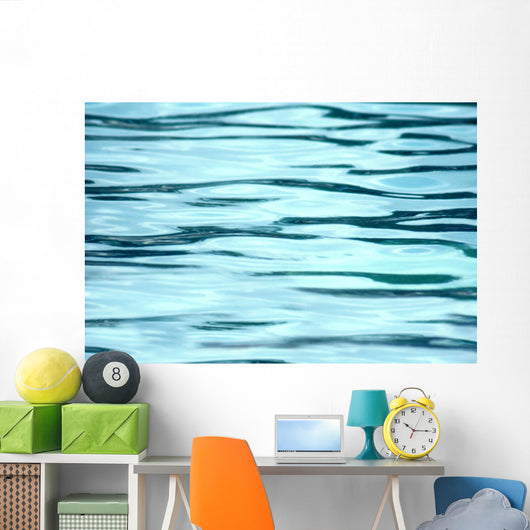 turquoise water Wall Mural