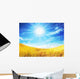 Autumn Field Wall Decal Design 1