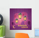 Ramadan Lanterns Illustration Wall Mural