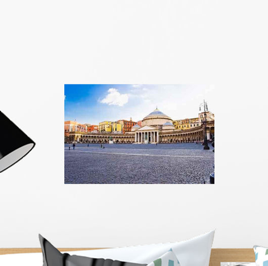 Piazza Plebiscito Naples Wall Decal
