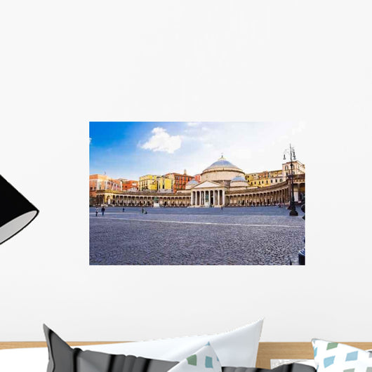 Piazza Plebiscito Naples Wall Decal