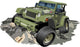 Vector Cartoon Military 4x4 Wall Decal