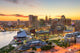 Baltimore Maryland Skyline Wall Mural