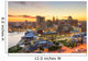 Baltimore Maryland Skyline Wall Mural