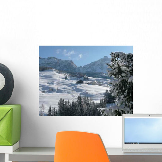 Winter Alta Badia Wall Decal