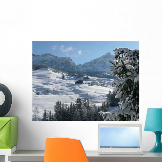 Winter Alta Badia Wall Decal