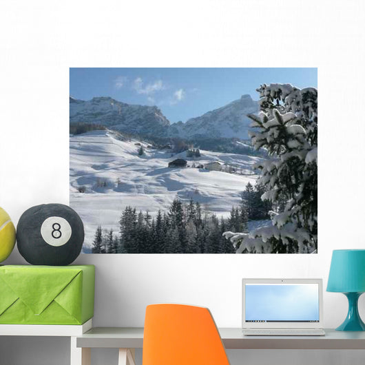Winter Alta Badia Wall Decal