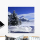 Winter Landscape Celerina Wall Decal