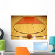 A basketball in field Wall Mural