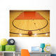 A basketball in field Wall Mural