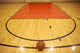 A basketball in field Wall Mural