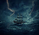 ghost ship Wall Mural