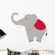 elephant icon. Circus and carnival design. Vector graphic Wall Decal