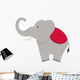 elephant icon. Circus and carnival design. Vector graphic Wall Decal