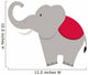 elephant icon. Circus and carnival design. Vector graphic Wall Decal