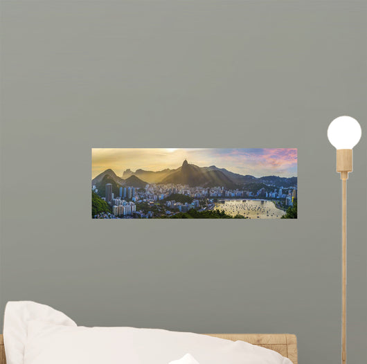 Panoramic Rio Janeiro Brazil Wall Decal