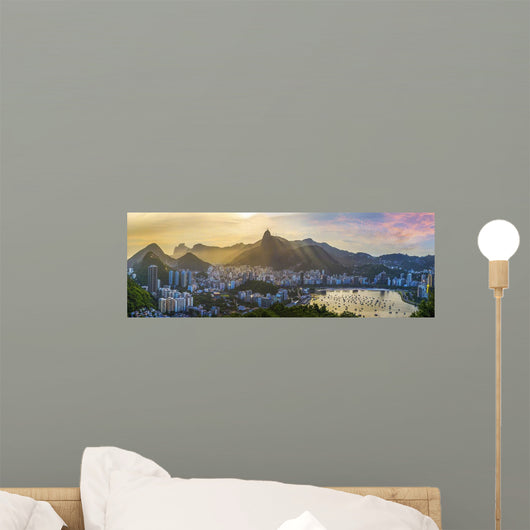 Panoramic Rio Janeiro Brazil Wall Decal