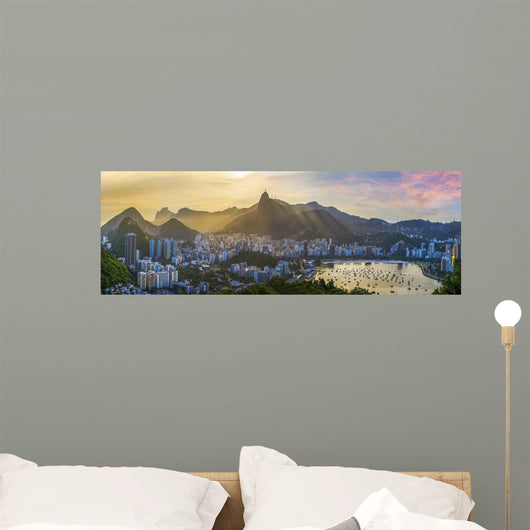 Panoramic Rio Janeiro Brazil Wall Decal
