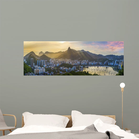 Panoramic Rio Janeiro Brazil Wall Decal