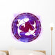 zodiac sign Pisces Wall Decal