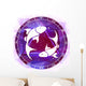 zodiac sign Pisces Wall Decal