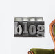 Letterpress Blog Wall Decal