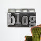 Letterpress Blog Wall Decal