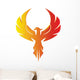Fire  Bird Phoenix Wall Decal