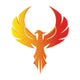 Fire  Bird Phoenix Wall Decal