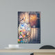 Composizione Steampunk Con Cornice Wall Decal