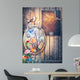 Composizione Steampunk Con Cornice Wall Decal