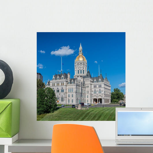 Exterior Connecticut State Capitol Wall Decal
