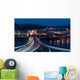 Traffic Streaks across Fort Wall Decal