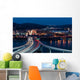 Traffic Streaks across Fort Wall Decal
