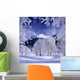 Winter Landscape Samedan Wall Decal